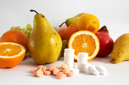Zdravé ovocie a vitamínové komplexy pre mužskú potenciu